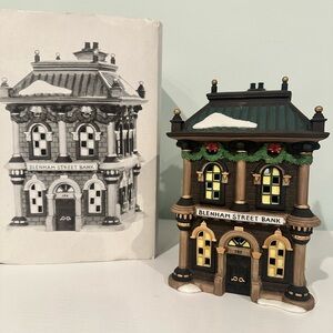Department 56 Dickens’ Village - Blenham Street Bank